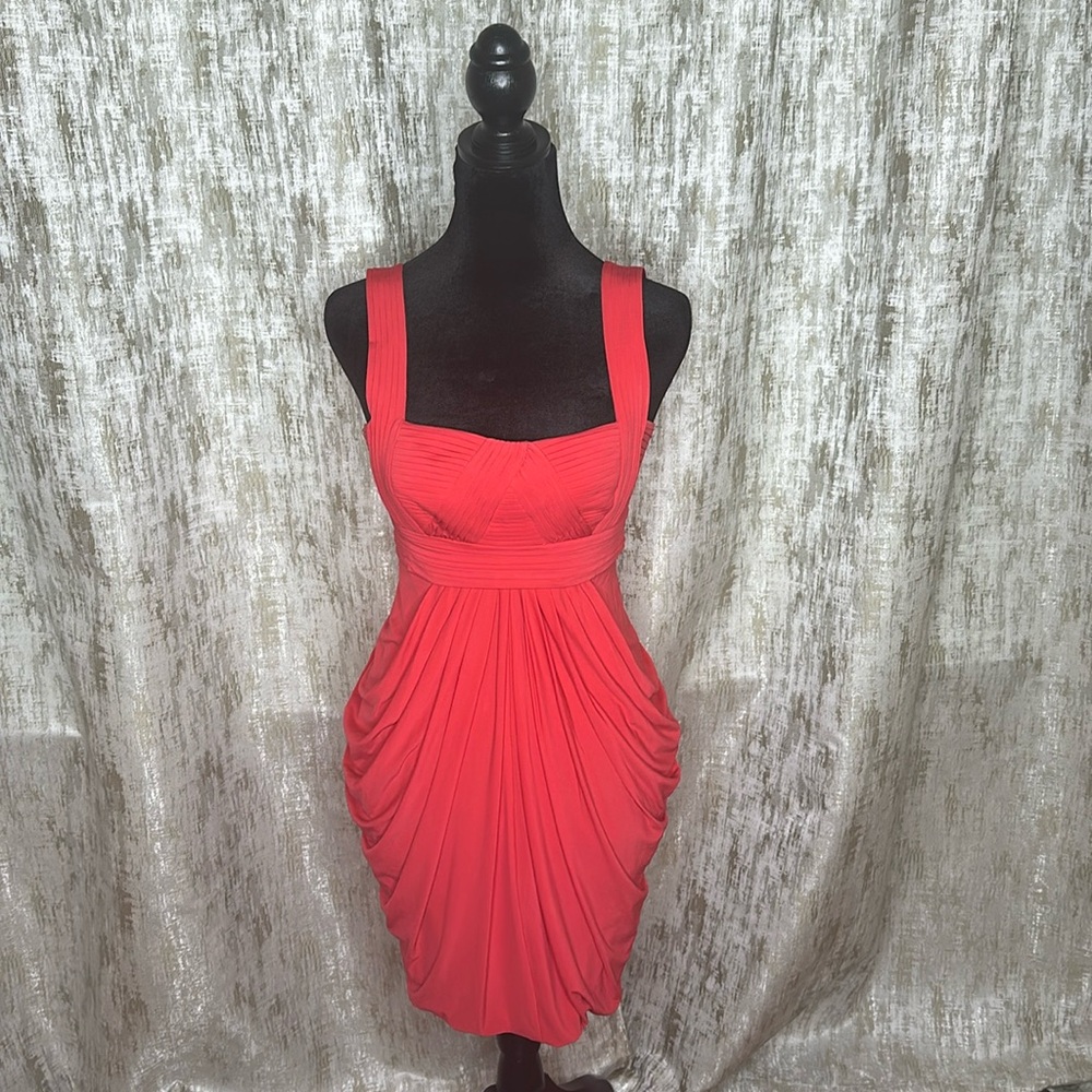 BCBG Coral cocktail dress